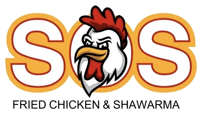 SOS Fried Chicken & Shawarma logo